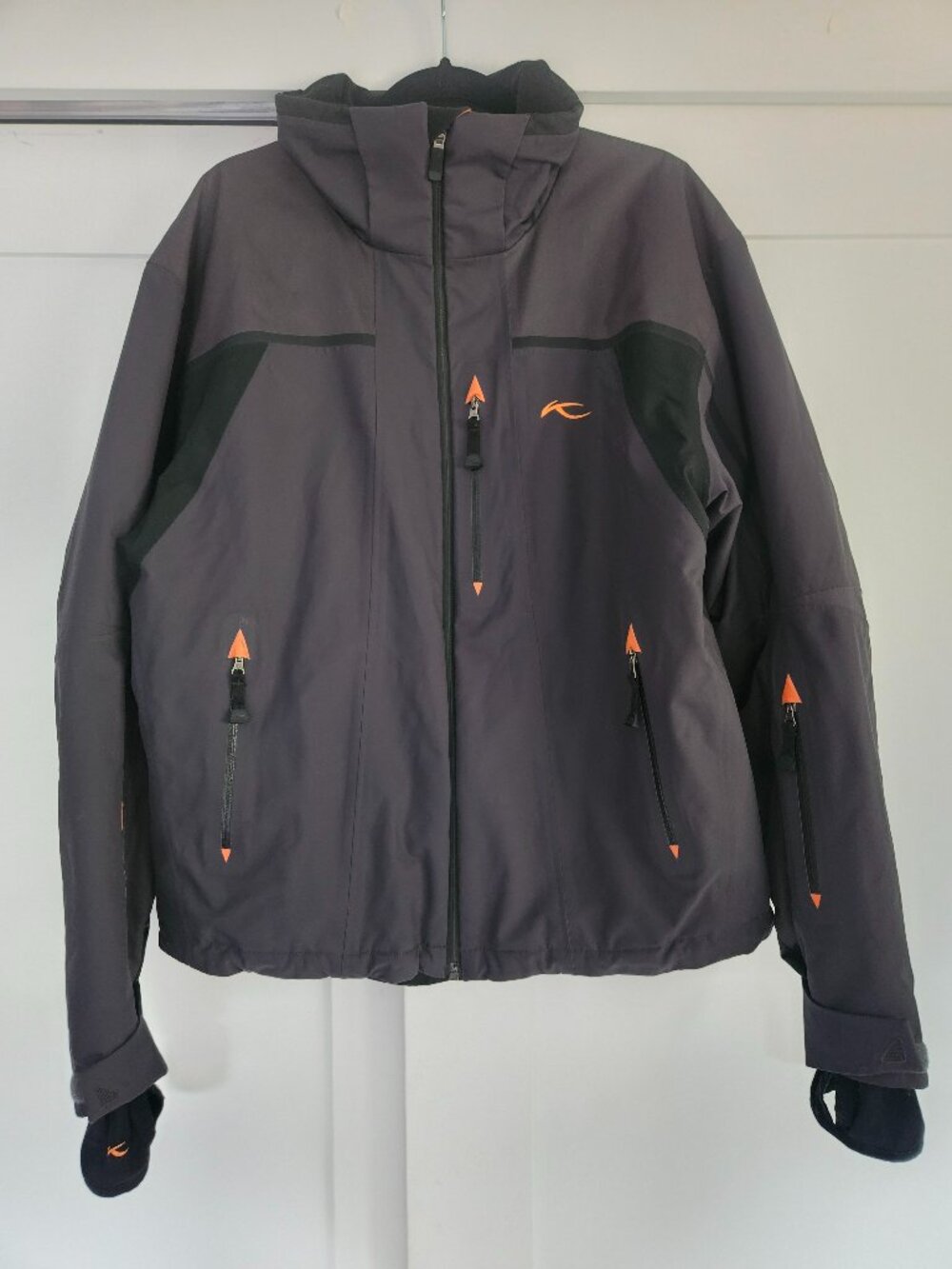 KJUS men's ski shell - size large